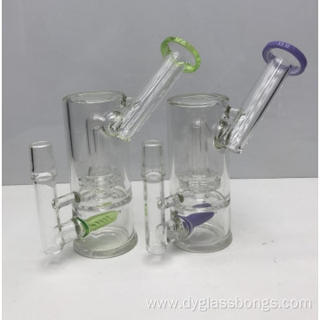 Mini customized distinctive water cycling glass bongs